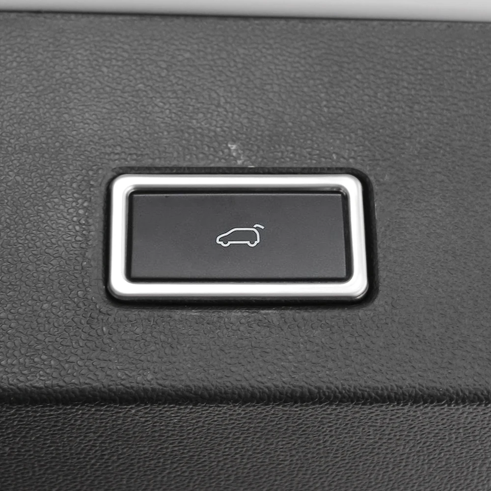 For Volkswagen Vw T-Roc Troc 2017 - 2022 Rear Trunk Tail Door Switch Button Cover Trim Car Interior Accessories