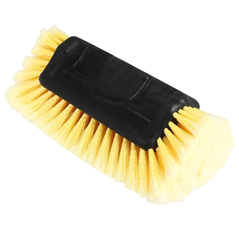 

Car Wash Brush Head For Detailing Washing Vehicles, Boats, Rvs, Atvs, Or Off-Road Autos, Super Soft Bristles For Scratch Resista