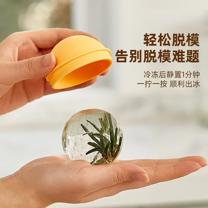 Silicone Mold for Round Ice Ball Maker Whiske Mold Light Bulb Shape Ice Cube Mold Mould Cube Tray Ice Cream Tools