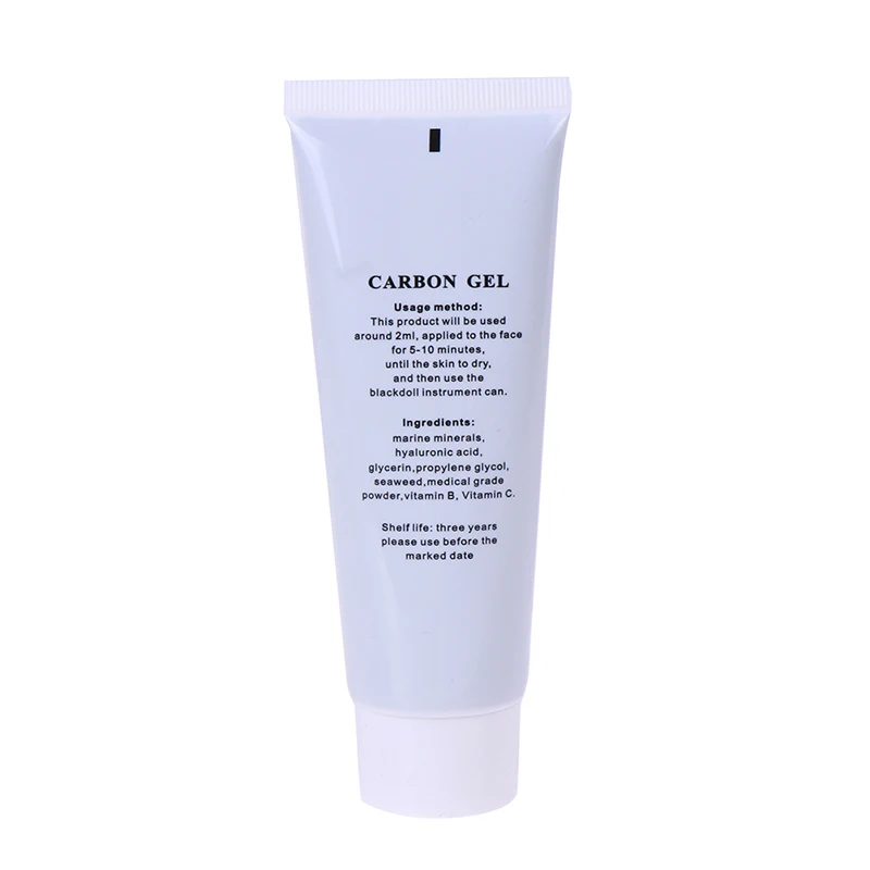 Facial Carbon Laser Cream Black Doll Gel Charcoal Powder Whitening Laser Carbon Gel Shrink Pores Oil Control Special Nano Toner face cream