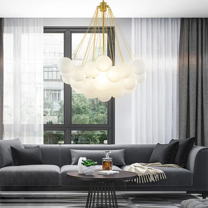 Рисунок 5 - Скандинавская стеклянная Подвесная лампа E27