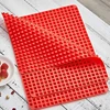 1 piece red pyramid silicone baking mat Non-stick bacon microwave baking tray Pastry mat Red barbecue grill mat Baking supplies 2