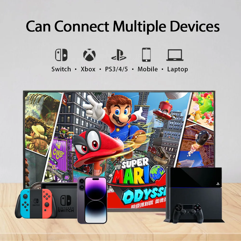 LESOWN PC Xbox PS4/5  ̹ , ޴ Ʈ ̵ 16 ġ ġũ 100% sRGB CŸ Ʈ ȭ Ȯ, 144Hz, 2.5K