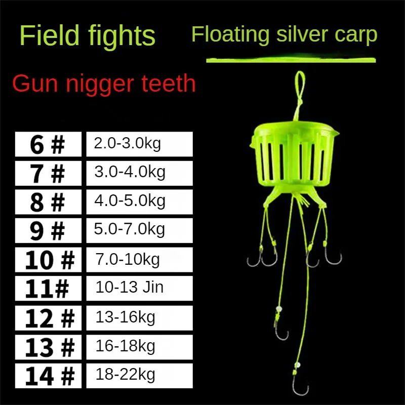 Wire Group Set Choose Scientific Design And Matching Of Materials Single Practical Fishhook Fishing Gear Flip Hook