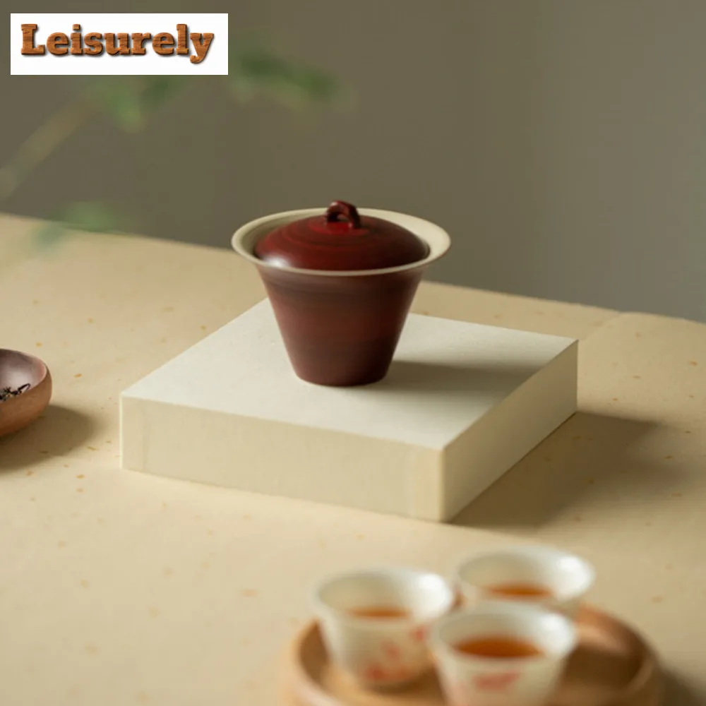 Japanese Fenyin Yin Horseshoe Gaiwan 110ml Luxury Tea Tureen