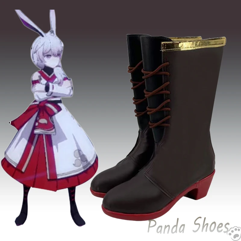 

Theresa Apocalypse Honkai Impact 3rd Cosplay Shoes Anime Game Cos Long Boots Cosplay Costume Prop Shoes for Con Halloween Party