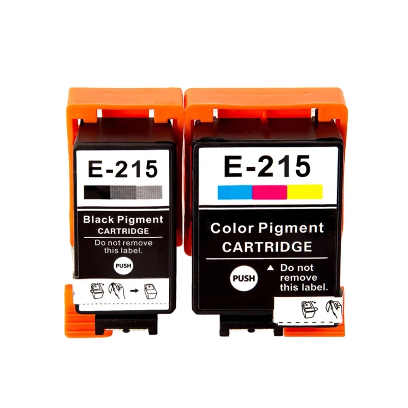 VividInk 215 Cartouches D'encre T215 Reconditionnées Pour Imprimante WF-100 Wf100, Pigment, Lot De 5 : 3 Noirs, 2 Couleurs