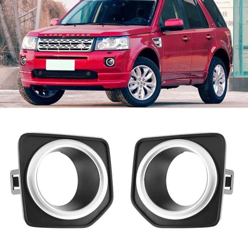 Car LED Fog Lights Cover Headlights Auto Fog Lamp Foglight Cap Frame