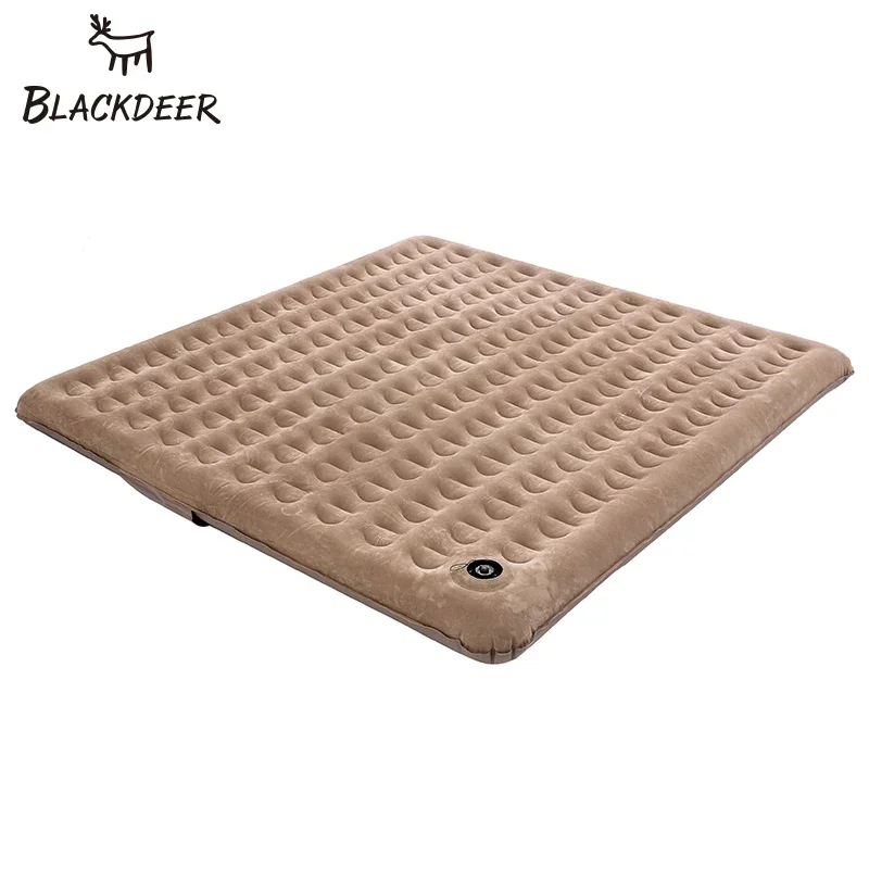 

BLACK-DEER Air Mattress Inflatable Bed Tent Portable Sleeping Pad Flocking Moistureproof Waterproof Outdoor inflatable mattress