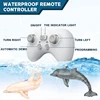 RC Dolphin Whale Spray Water Toy 2.4G Remote Control Shark Animal Water Boat Ship Robots Fish Electric Toys for Kids Xmas Gifts 4