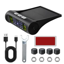 Advanced Tire Pressure Monitoring System with Four External Sensors and Alarm (C240 External)
