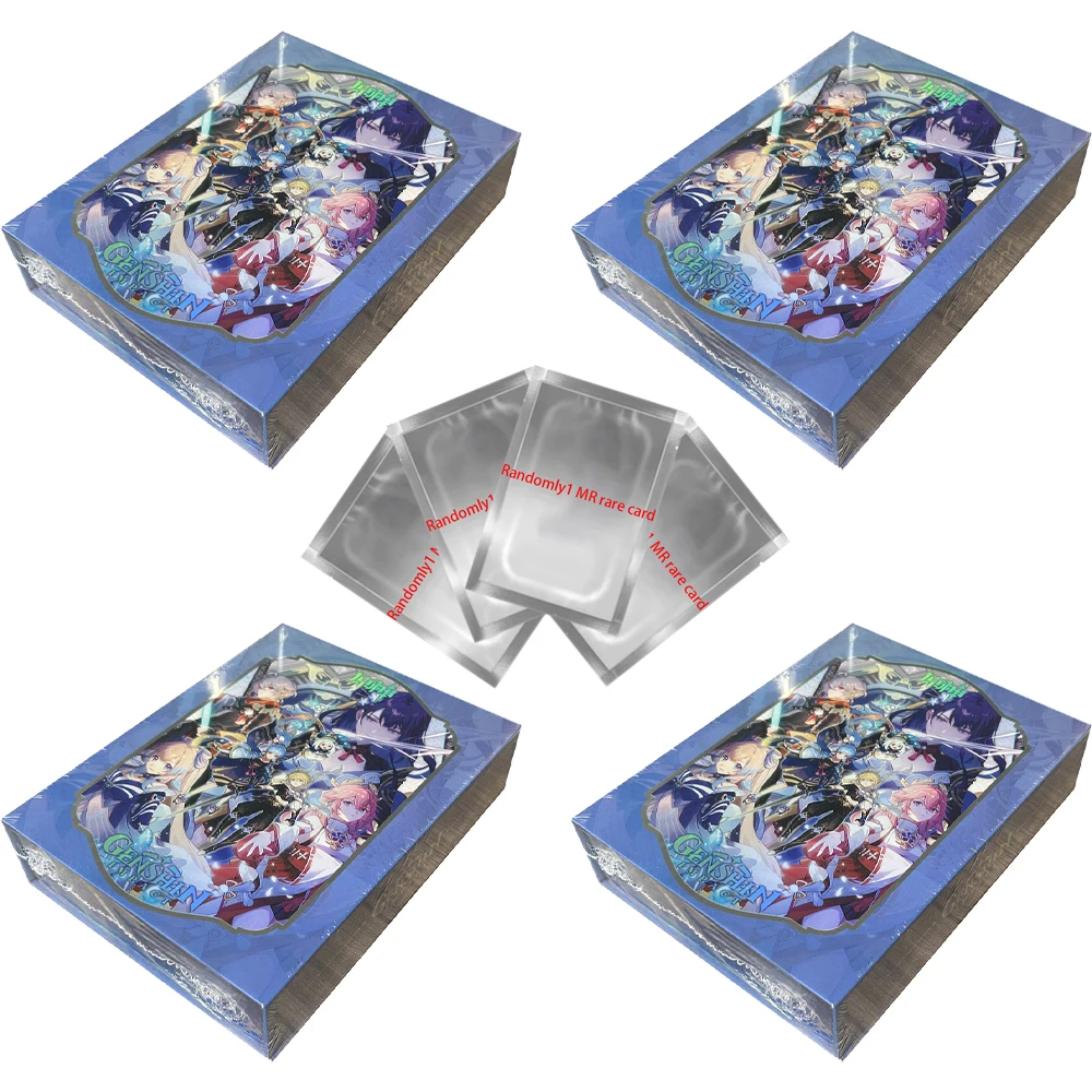 Latest Special Offer Wholesale Genshin impact Collection PR Cards Booster Girl Party Swimsuit Tcg Anime Child Kids Toy Game Gift