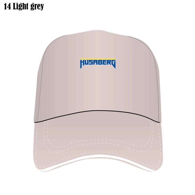 

New Black Husaberg Mens Bill Hats Sunscreen One Size Black
