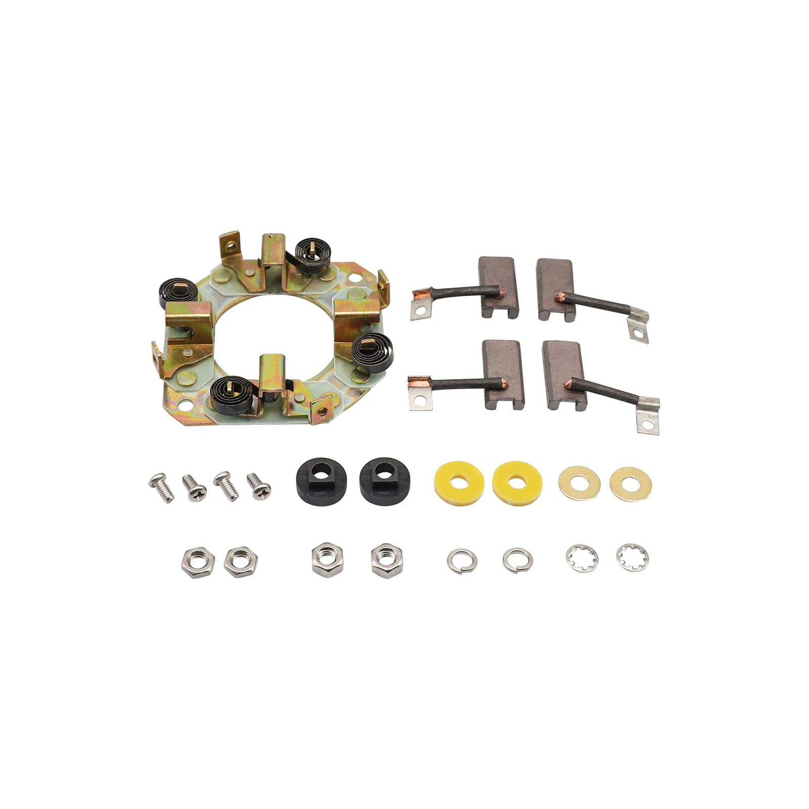 Golf Cart Hitachi Starter Generator Brush Holder With Crossovers Studs