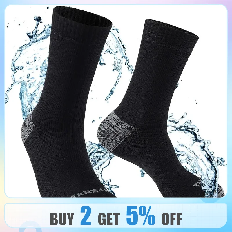 WaterproofSocksforMenWarmSnowThermalSportsSockPORELLE