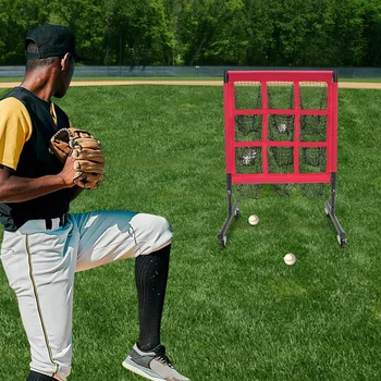 Multifunctional Adjustable Golf Practice Net Baseball Practice Net With 9 Holes 4