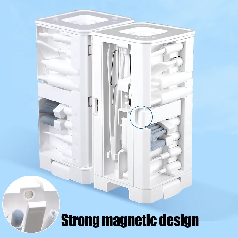 Cleaner Sets for Computer Earphone Keyboard Cleaning Brush Keycap Puller Earbuds Cleaning Pen Phone Tool 32 in 1/7 in 1