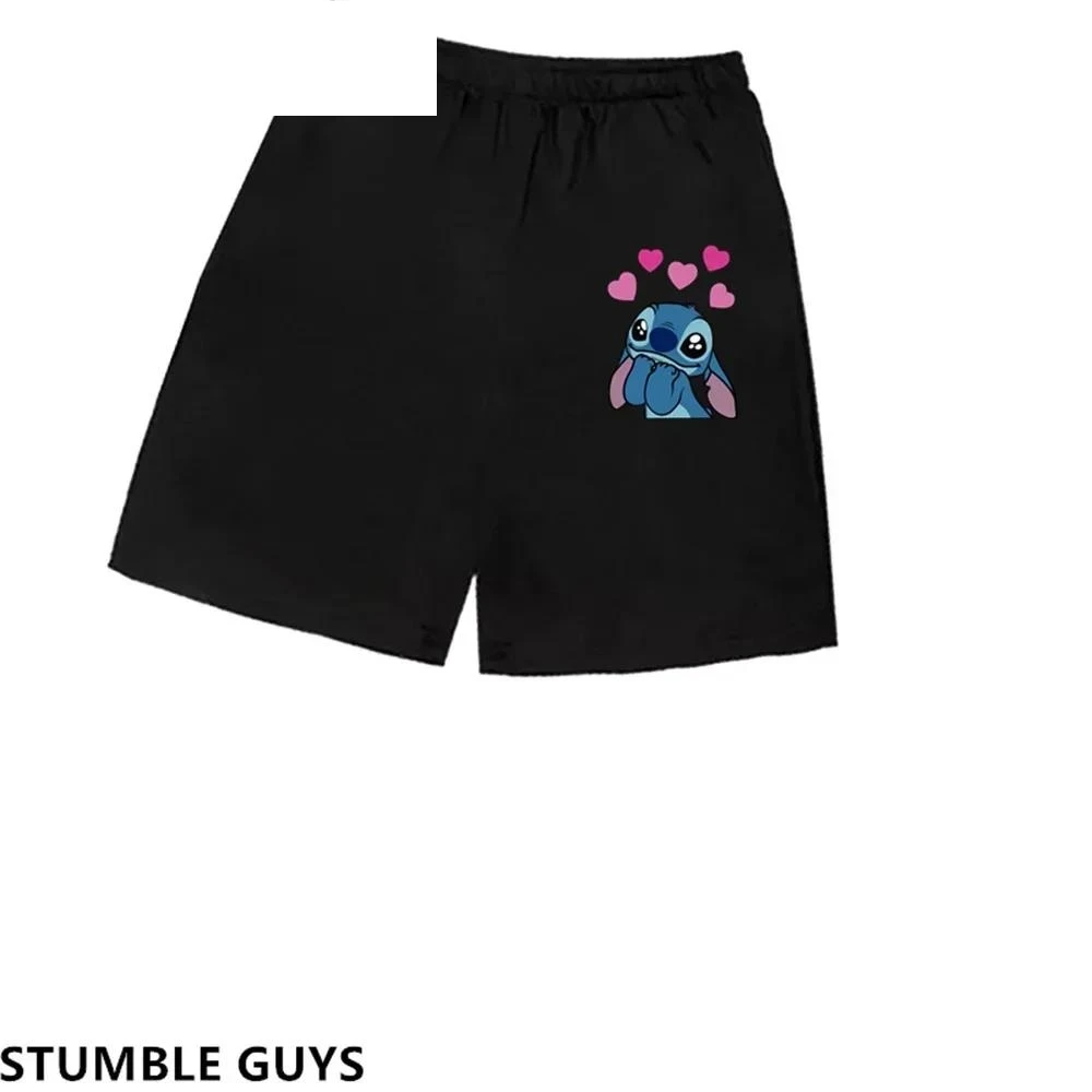 thumbnail image 1 of Camiseta infantil de Disney Lilo Stitch, camiseta kawaii, ropa informal de dibujos animados de anime para niños, camiseta para niñas y niños, camiseta de moda Y2K, 1 of 5