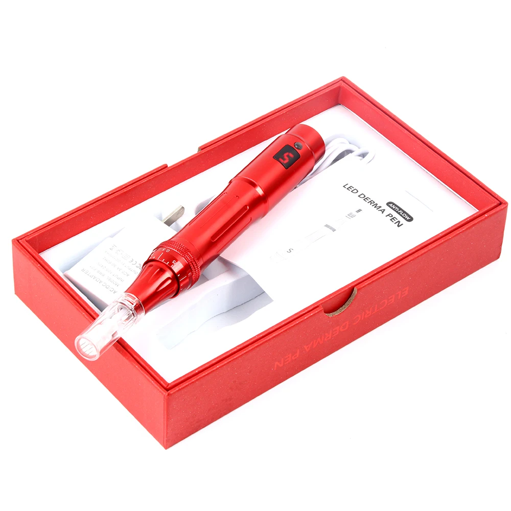 Wireless Dermapen Microneedling Professional 5 Livelli Micro Ago Elettrico Derma Pen Bb Cream Glow Treatment Machine Kit