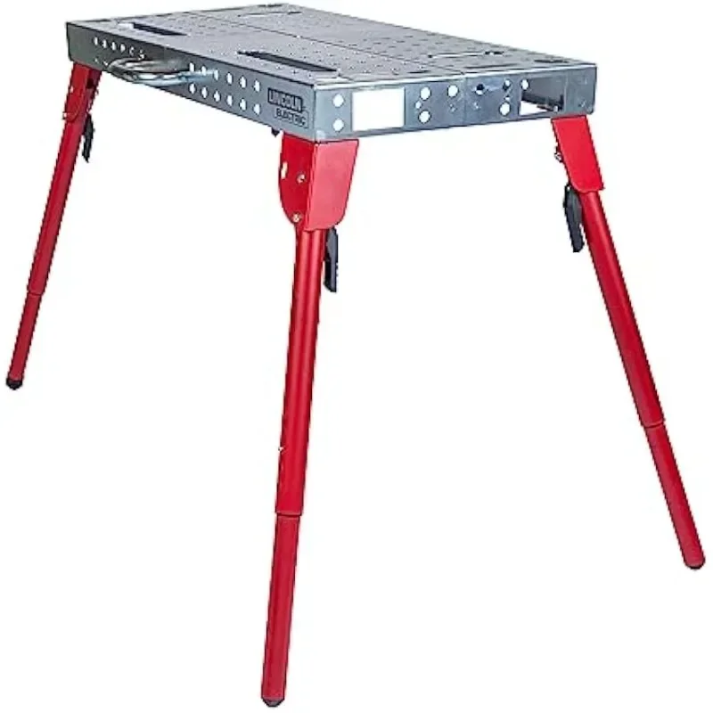 K5334-1 Tragbarer Schweißtisch, klappbare Werkbank, 21 Zoll x 44 Zoll