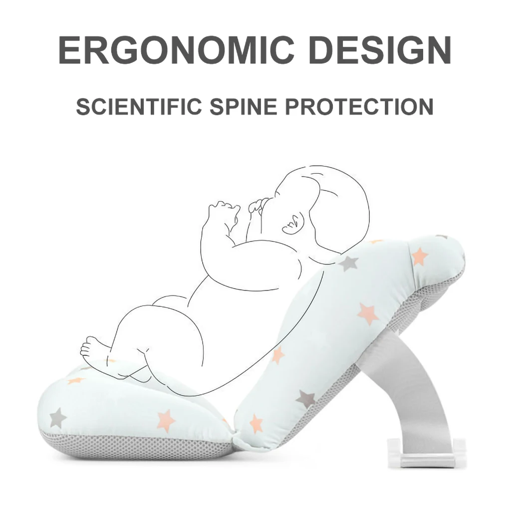 Baby Bathing Seat with Non-slip Mat