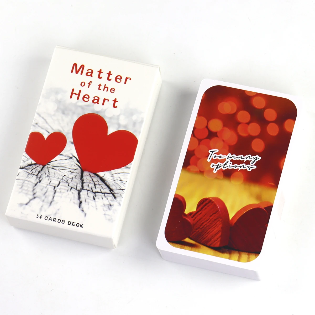 Matter of the Heart Oracle Cards About 10X6cm For Family Party High Quality Fortune Telling Divination Tarot Cards Deck Game 3