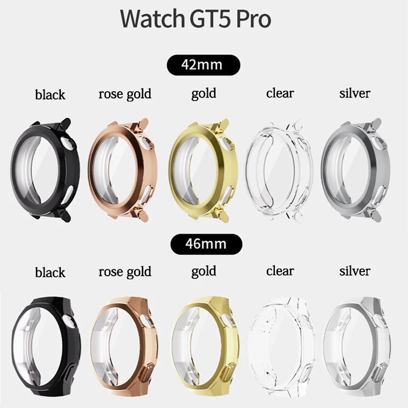 Case For Huawei GT 5 pro watch Protective case Huawei GT5 46mm 41mm GT 5Pro GT5 Pro 46mm 42mm Protector Watch cover