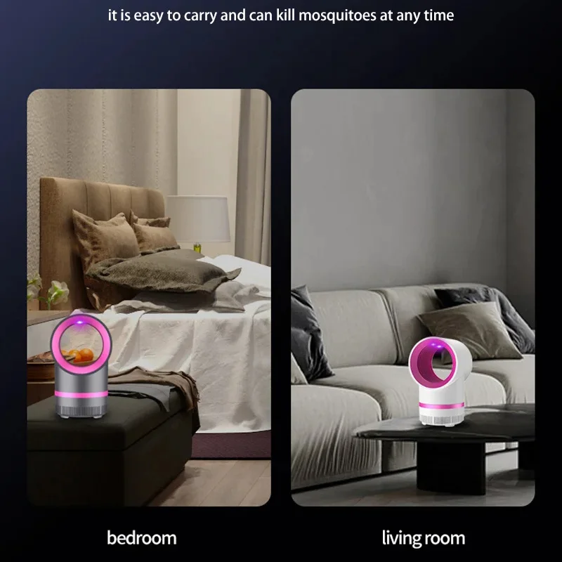 Mosquito Killer Lamp Mosquito Lamp Mosquito Killer Lamp Portable USB Plugged In Starry Sky Mosquito Killer LED Lamp Physical Silent Summer Repellent