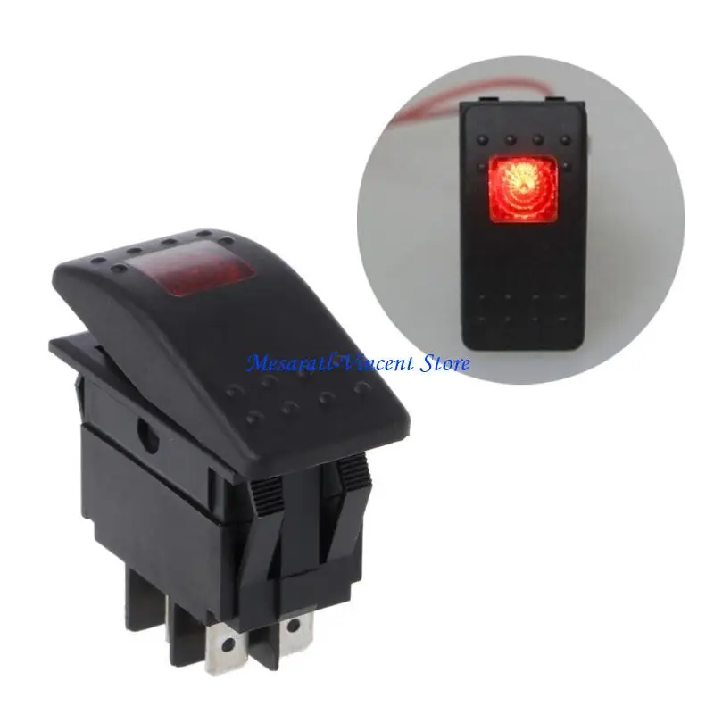 A70F Universal Marine Boot Auto Kippschalter 4 Pin 12V 20A Wasserdichter Schalter – Detail 9