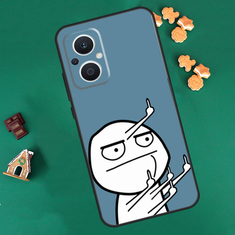 Humorous Middle Finger Phone Case