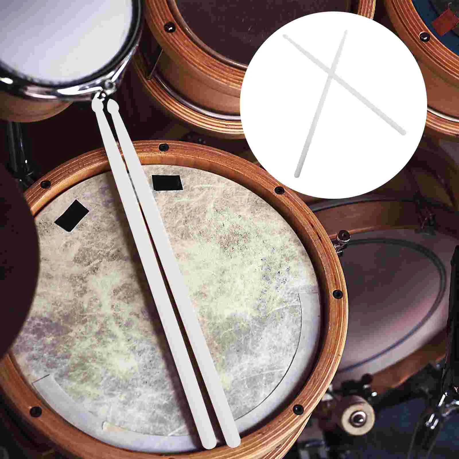 

Chicken Thighs Drum Stick Led Light Drum Rods Stickss Colorful Shining 5A Stage Noctilucent Playing