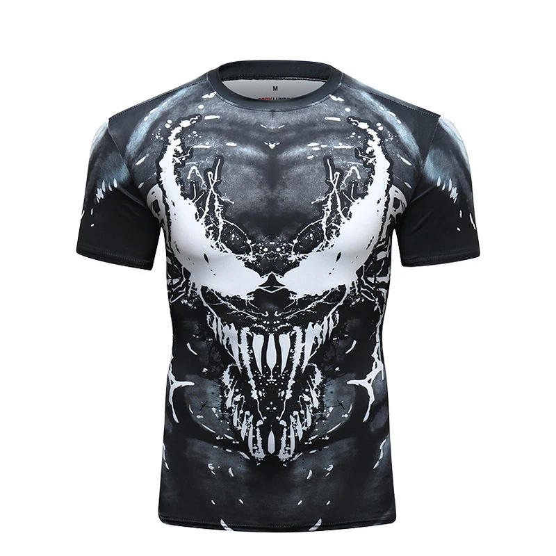 MMA BJJ Rashguard T Shirts Rash Guard Fitness Tracksuit Boxing Jerseys Muay Thai Compression Men MMA Kickboxing Sport Suit 02
