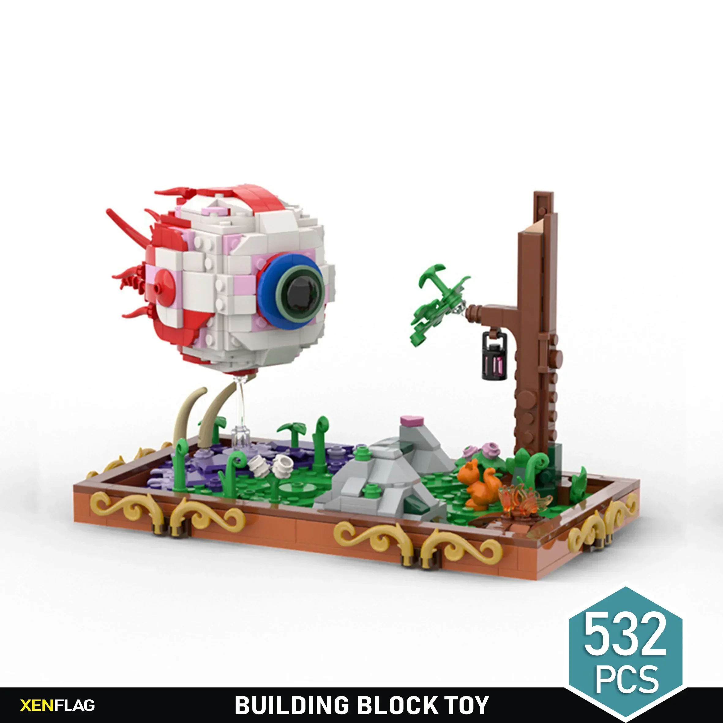 

Eye Building block children's DIY puzzle toy decoration model gift