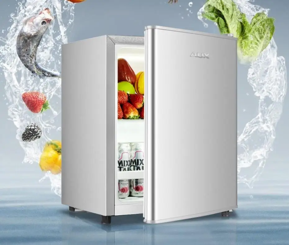 AUX 22L car home refrigerator mini fridge AC100-240V DC12/24V Portable Cold storage outdoor household compressor best selling high grade food grade material compressor freezer 25 liters refrigerator mini car refrigerator