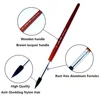 10pcs Watercolor Detail Paint Brushes, Synthetic Hair Round Pointed Tip Set, Perfect Art Brushes for Watercolor Acrylics Gouache 3