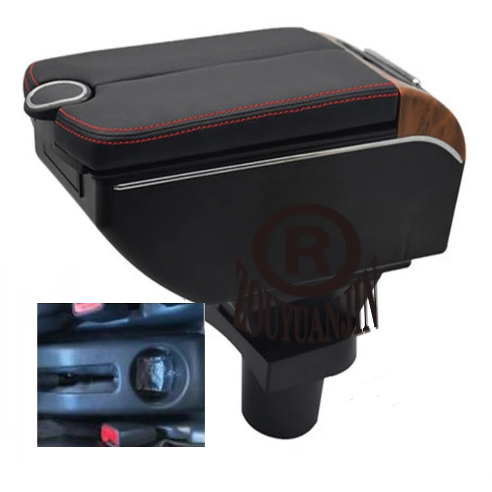 

For Toyota RAV4 Armrest Box Center Console Storage Elbow Rest Arm with Phone Charging USB Cup Holder
