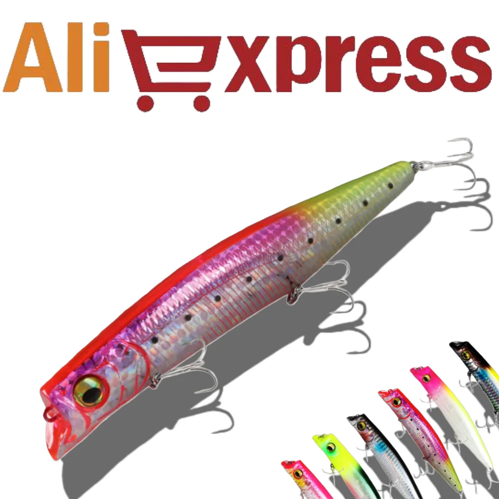 125mm 21g Schwimmender Bleistift Kagelou MD 125F Popper Angelköder Ima Wobbler Weitwurf Künstliche Köder Für Seebarsch Vokuhila
