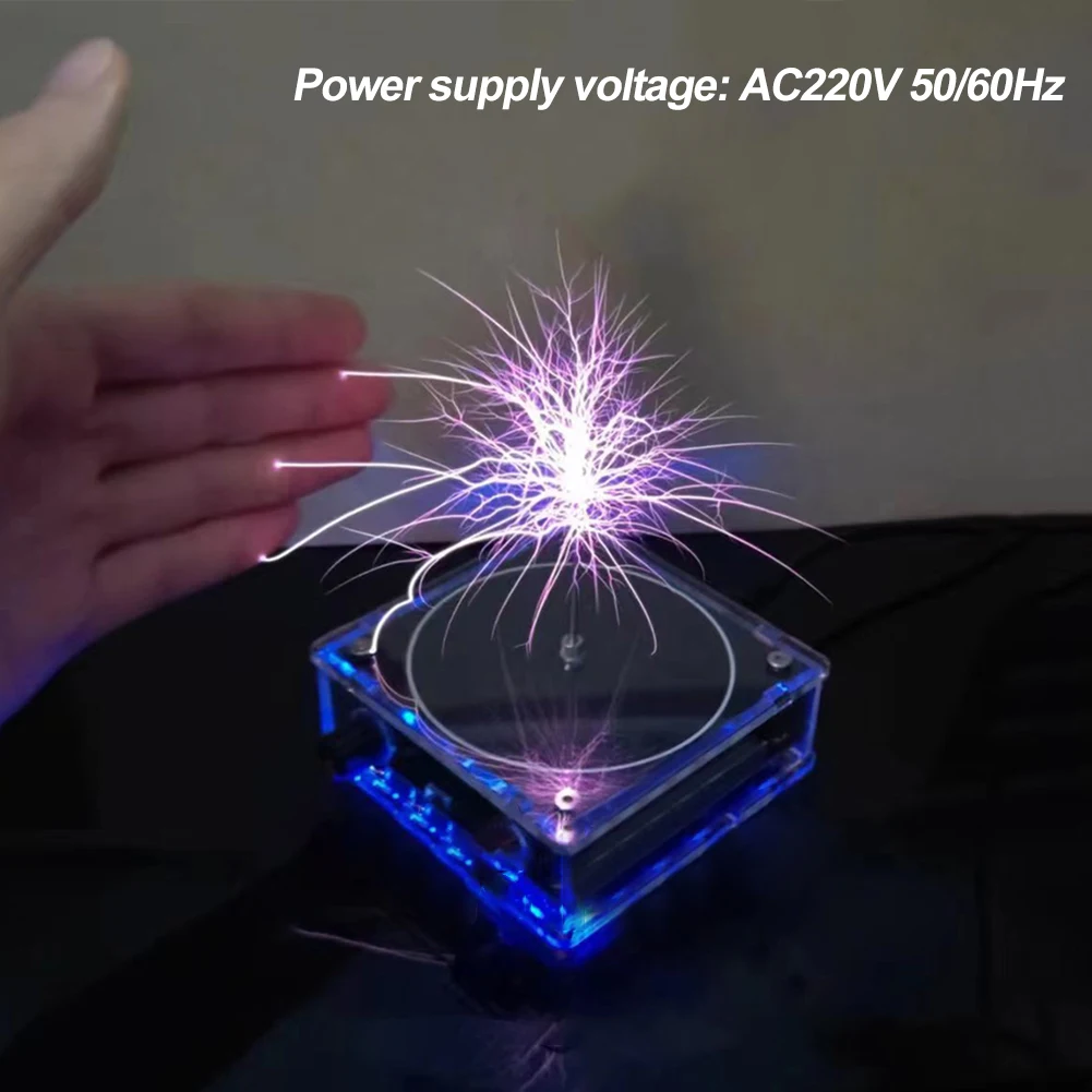 Wireless Tesla Coil Speaker Touchable Artificial Spark Science Experiment Tool
