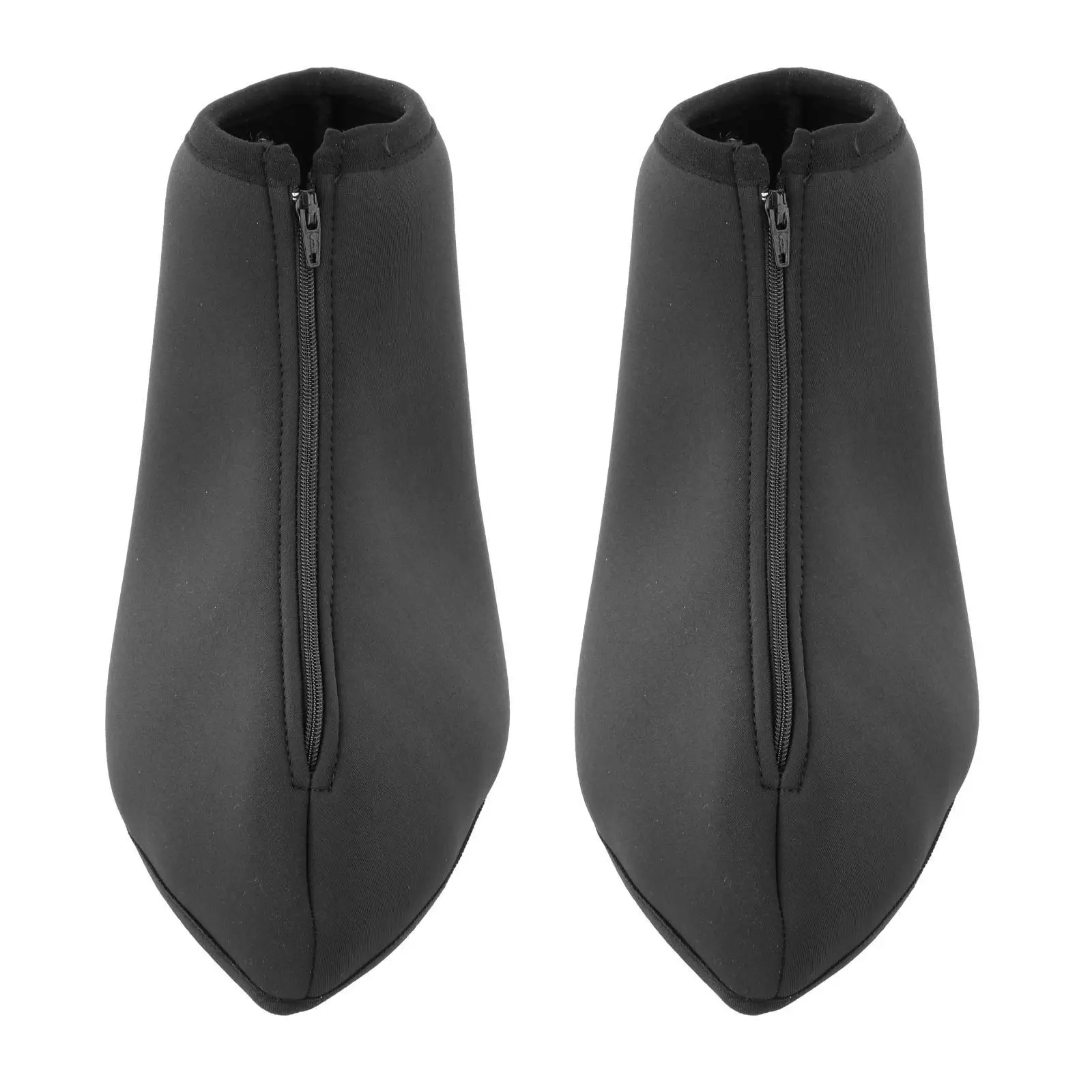 Shoe Protector Waterproof Leg Covers Waterproof Shoe Covers Waterproof Gaiters Premium Skates Cover Girls Women Skating Boots Neoprene Zippered Protector