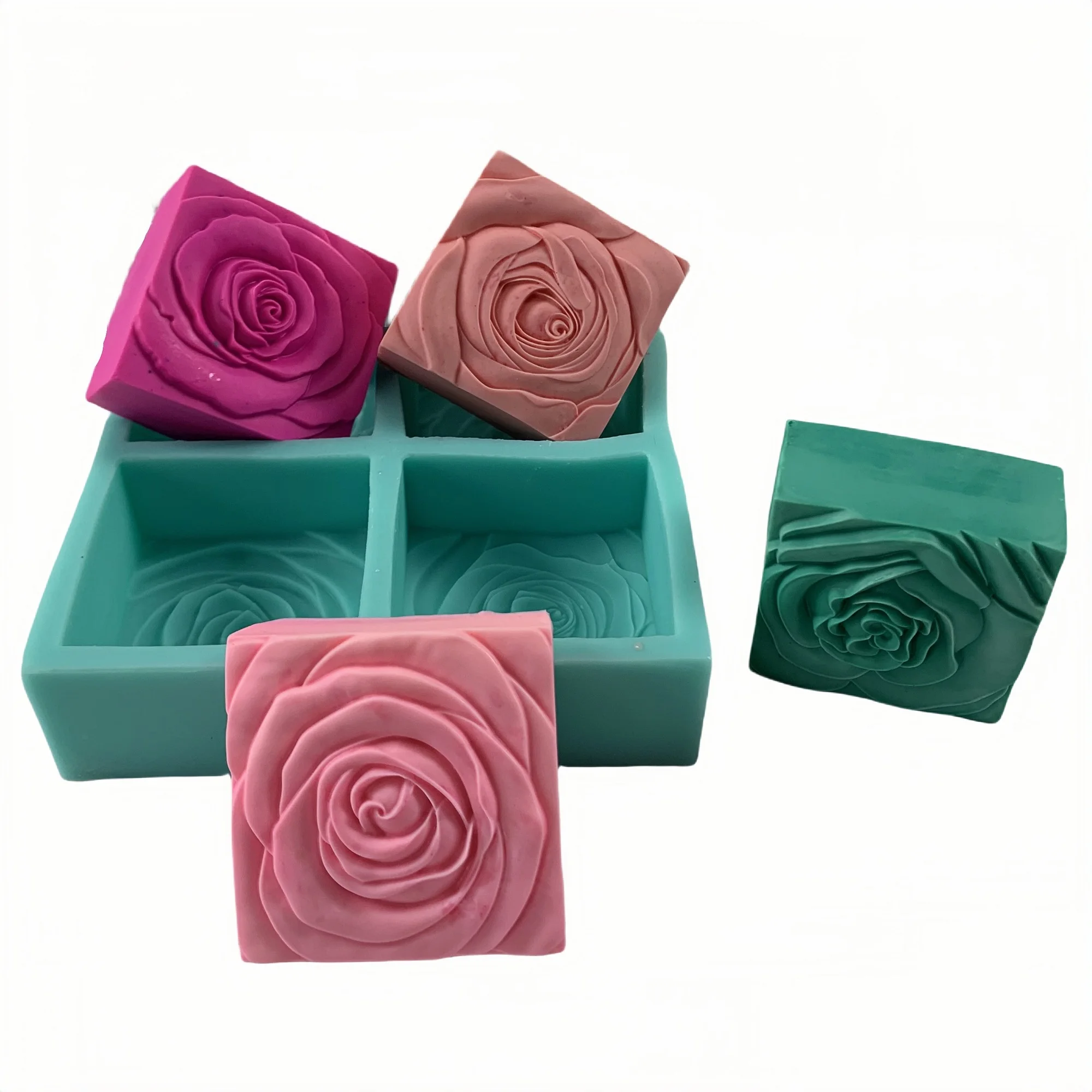 4 Square Flowers