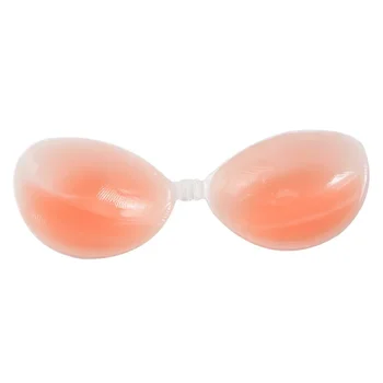 Silicone Bra Invisible Push Up Sexy Strapless Bra Stealth Adhesive Backless Breast Enhancer For Women Sticky Wedding Bikini Bras 1