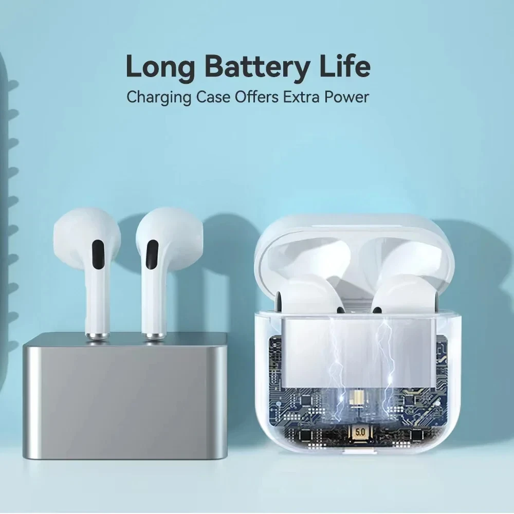 Original Air Pro 4 TWS Wireless Headphones Fone Bluetooth Earphones In Ear Earbuds Pro4 Headset For Xiaomi iphone all Earphones 3