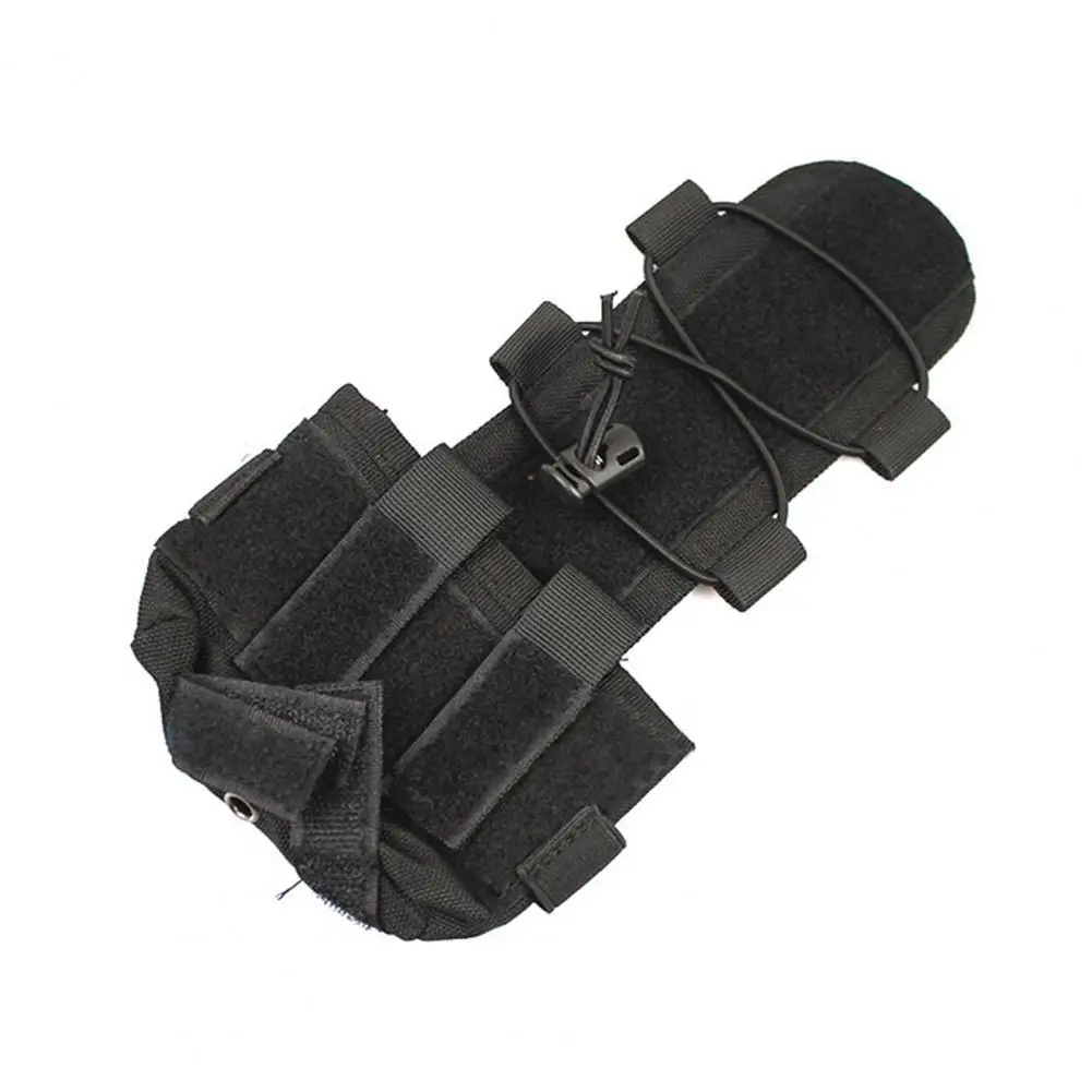 

Mk2 Helmet Accessory Bag Hook And Loop Fastener Tape Removable Helmet Battery Pack Counterweight Bag Pouch for Fast Wendy Helmet