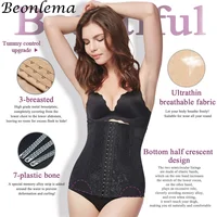 Maille brodée Corset corps Shaper faja taille formateur Original colombien ceintures pour femmes ventre serrage contrôle Shapewear 5
