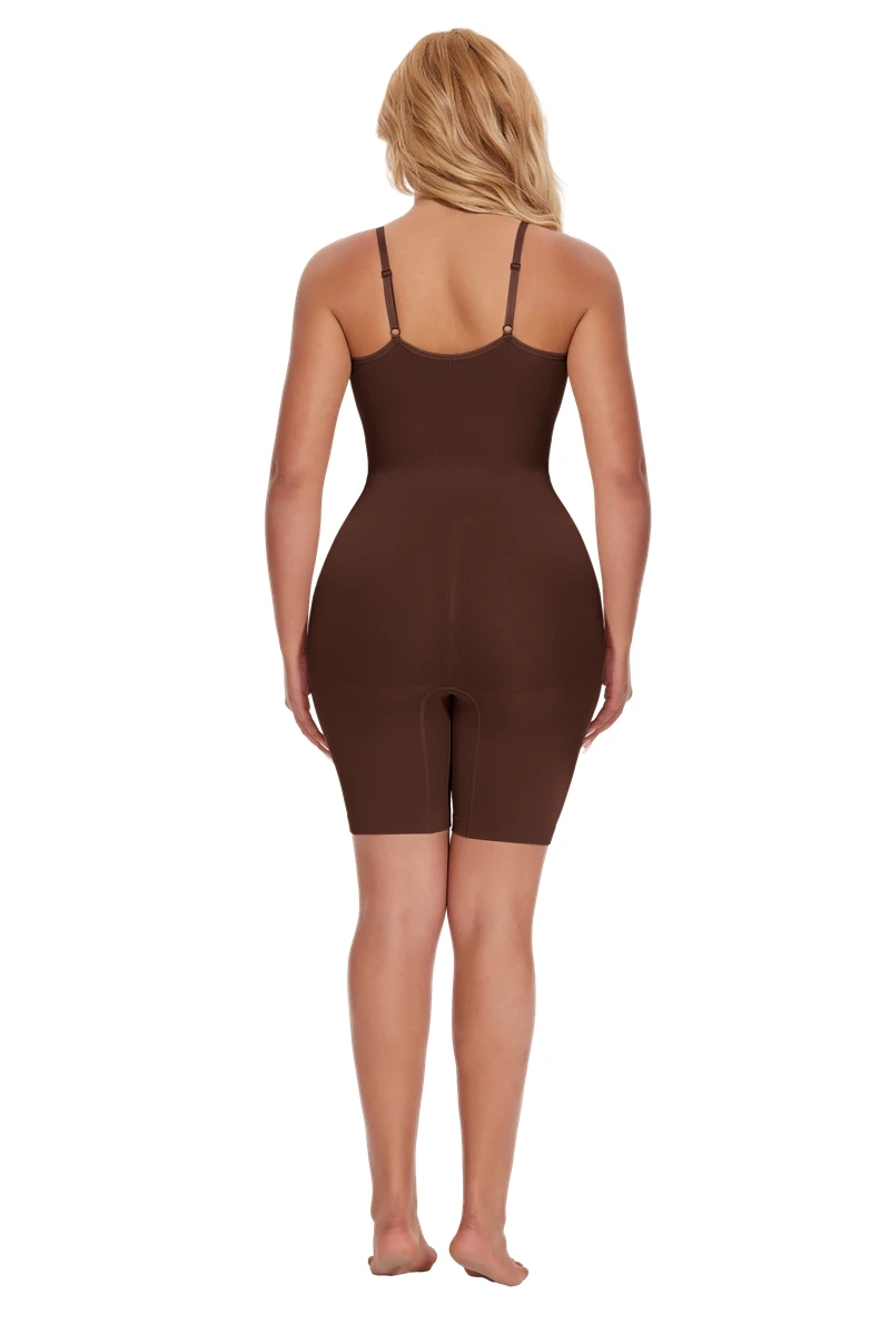 Tummy Control Bodysuit Shapewear Women Tank Top Seamless Full Body Shaper Anti Chafing Short Slimming Waist Trainer Butt Lifter