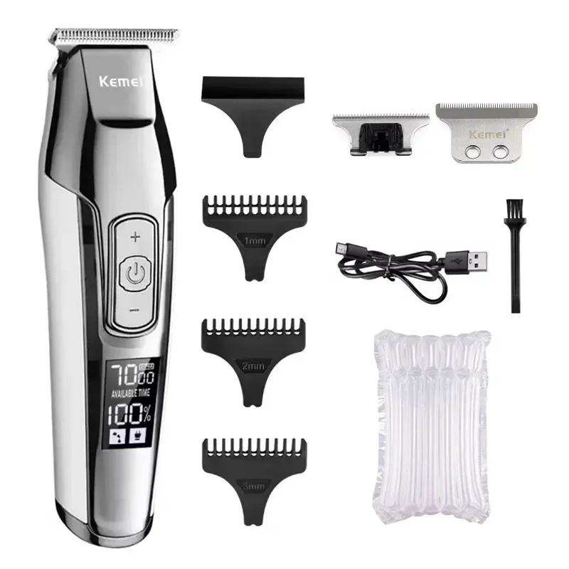 Kemei KM-5027 ماكينة قص الشعر الكهربائية الأصلية ا...