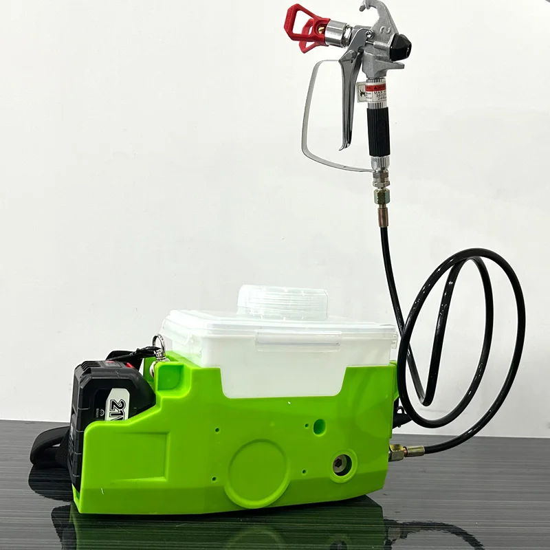 Spray Gun Electric High Power Backpack Handheld Airless Sprayer Lithium Battery Professional High Voltage Paint spray gun Machine