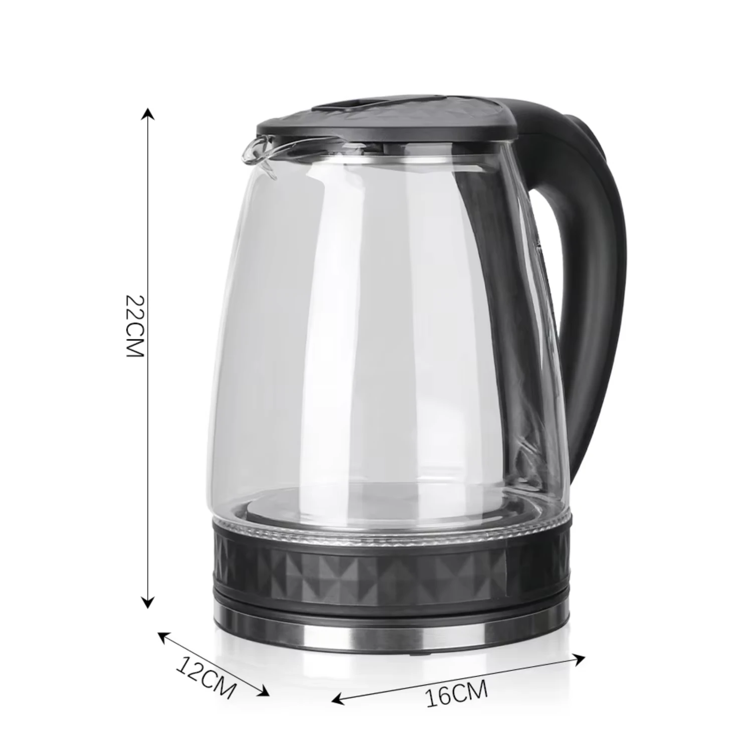 2L  Glass Kettle With 2000W Kitchen Appliances Keep Warm   Boiling Tea Pot 110-220V Hot water kettle electric Tea infuser Xaomi 3