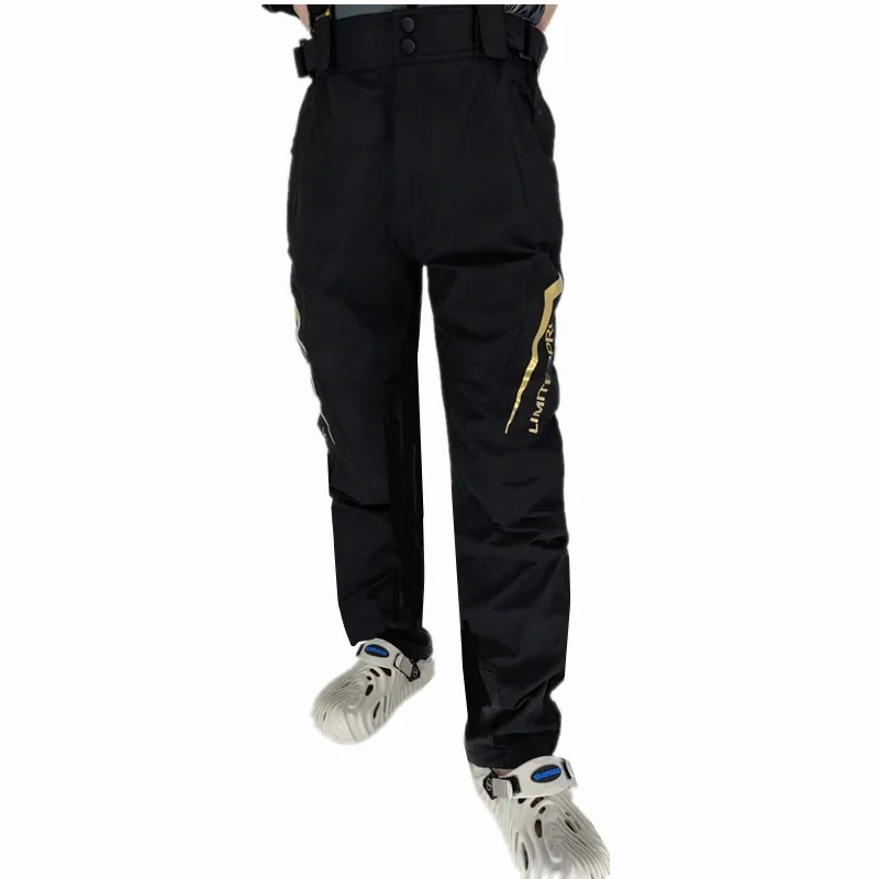 New Rainstorm-proof Fishing Pants for Men Rock Fishing Warm Quick-drying Thin Waterproof Pants Mens Suspenders Overalls