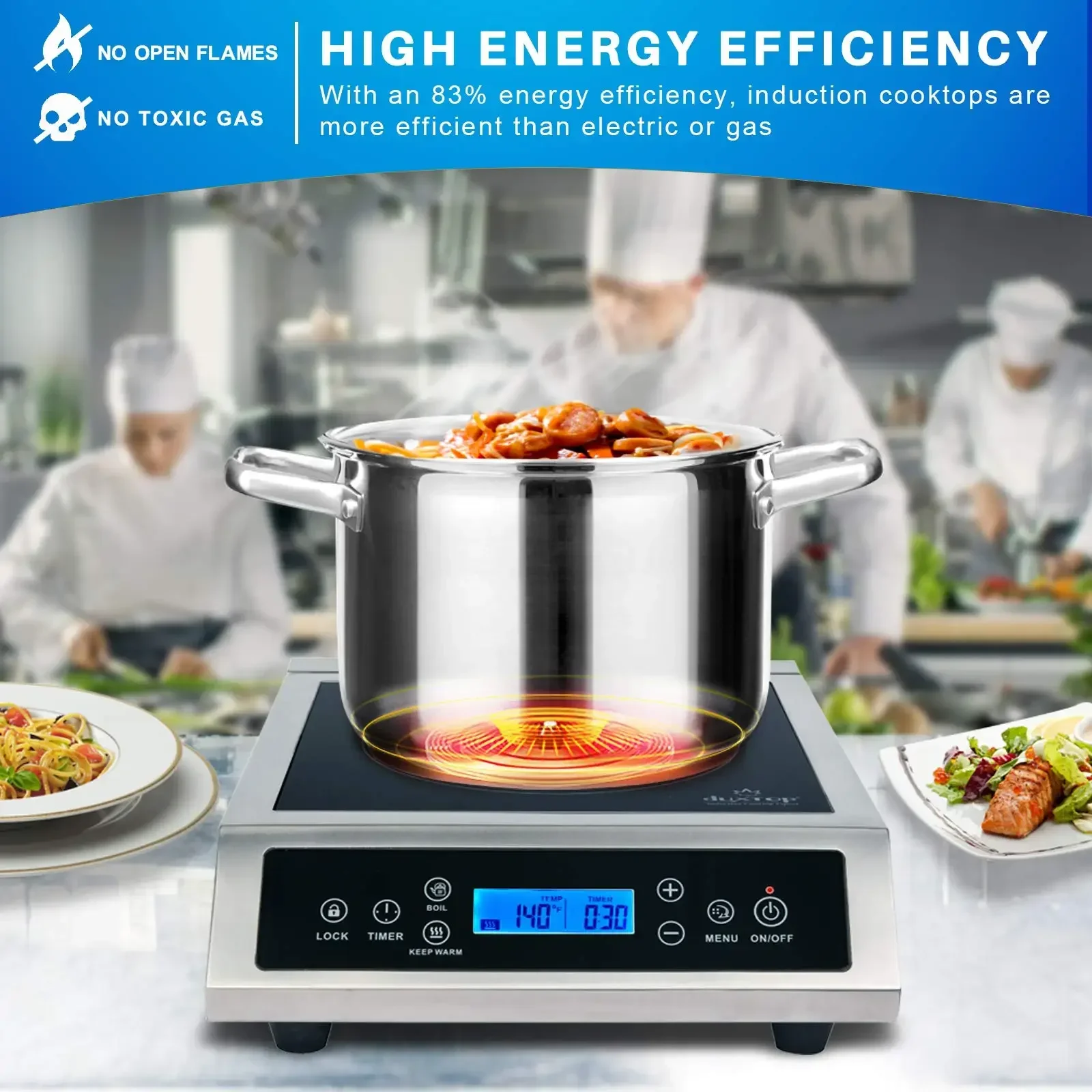 Duxtop Professional Portable Induction Cooktop 1800 Watts